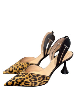 Slingback Pump | Leopard Pony