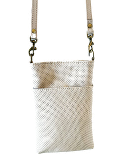 Lilly Crossbody | Bone Mesh