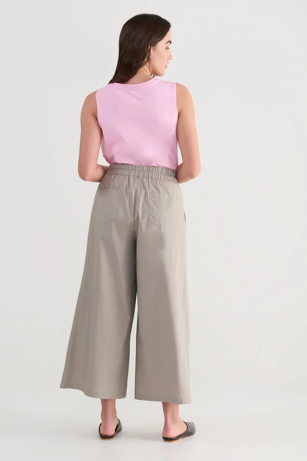 Palazzo Pants | Taupe