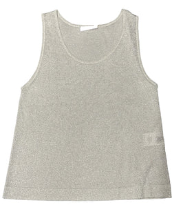 Gala Metallic Tank | Pearl Grey