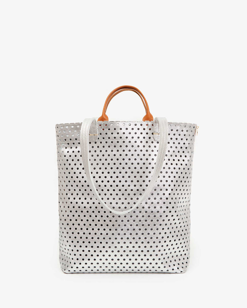 Micheline Bag | Silver Punch Hole