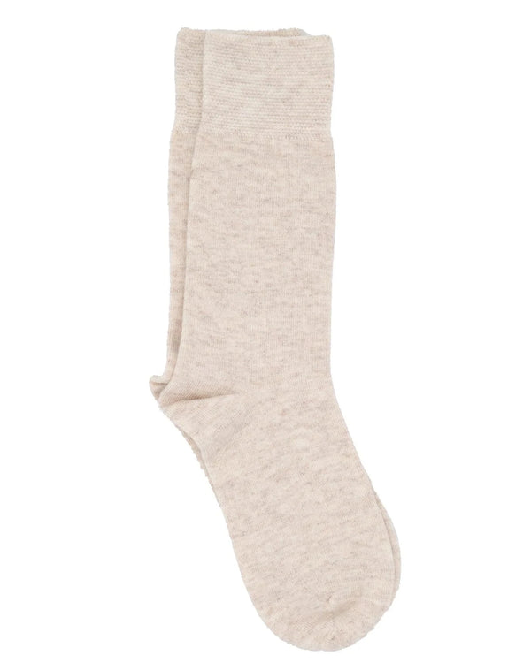 Nu-Nuvola Cashmere Silk Sock | Oatmeal