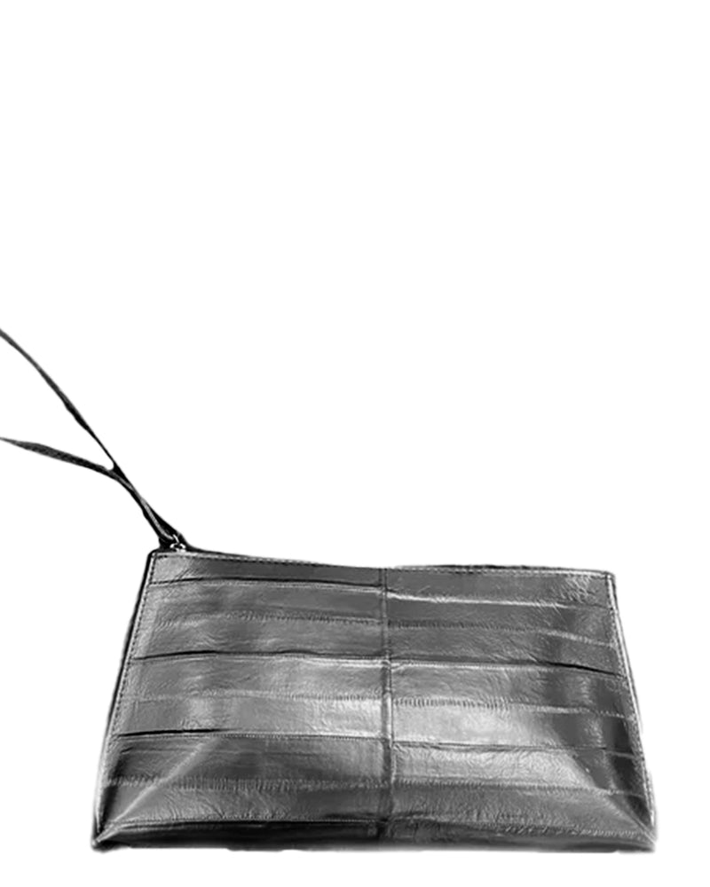 Wristlet | Pewter Eel