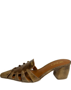 Rodo Mule | Textured Brown