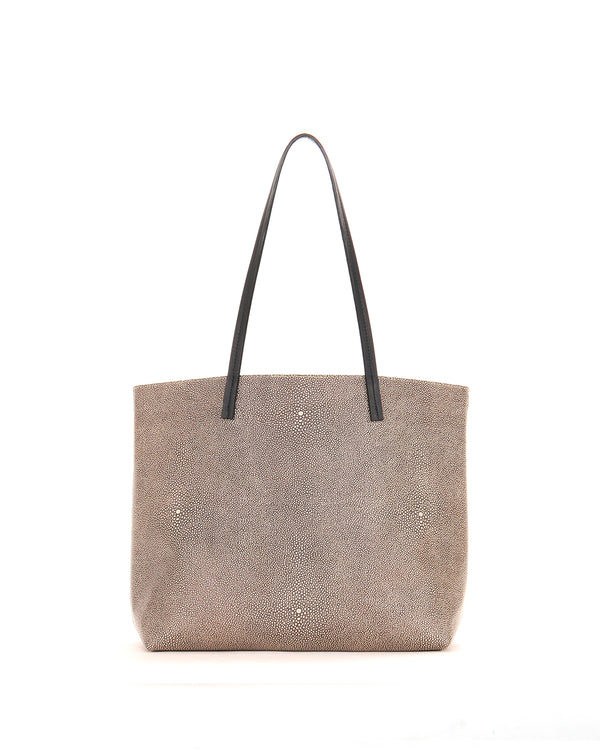 Essential Tote | Clay Shagreen