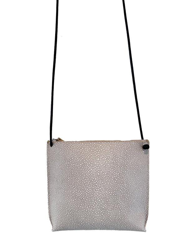 Strappy Pouch | Stone Shagreen