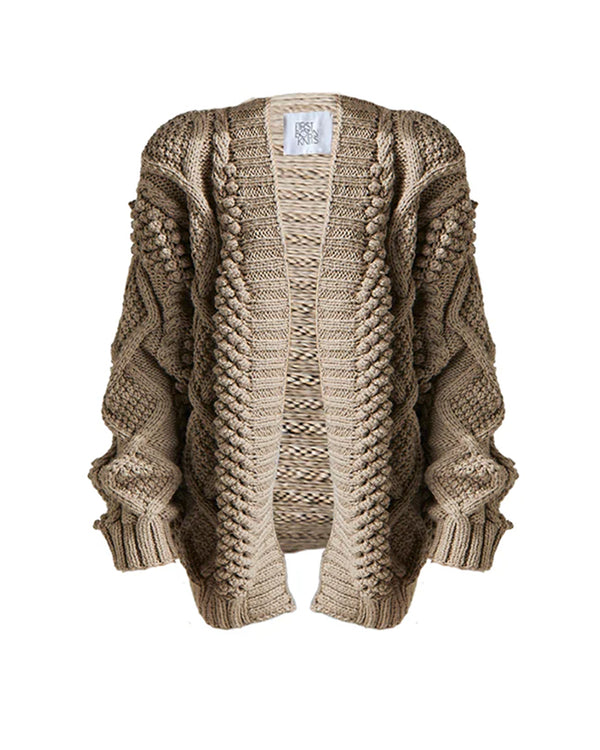 Didi Chunky Cardi | Taupe