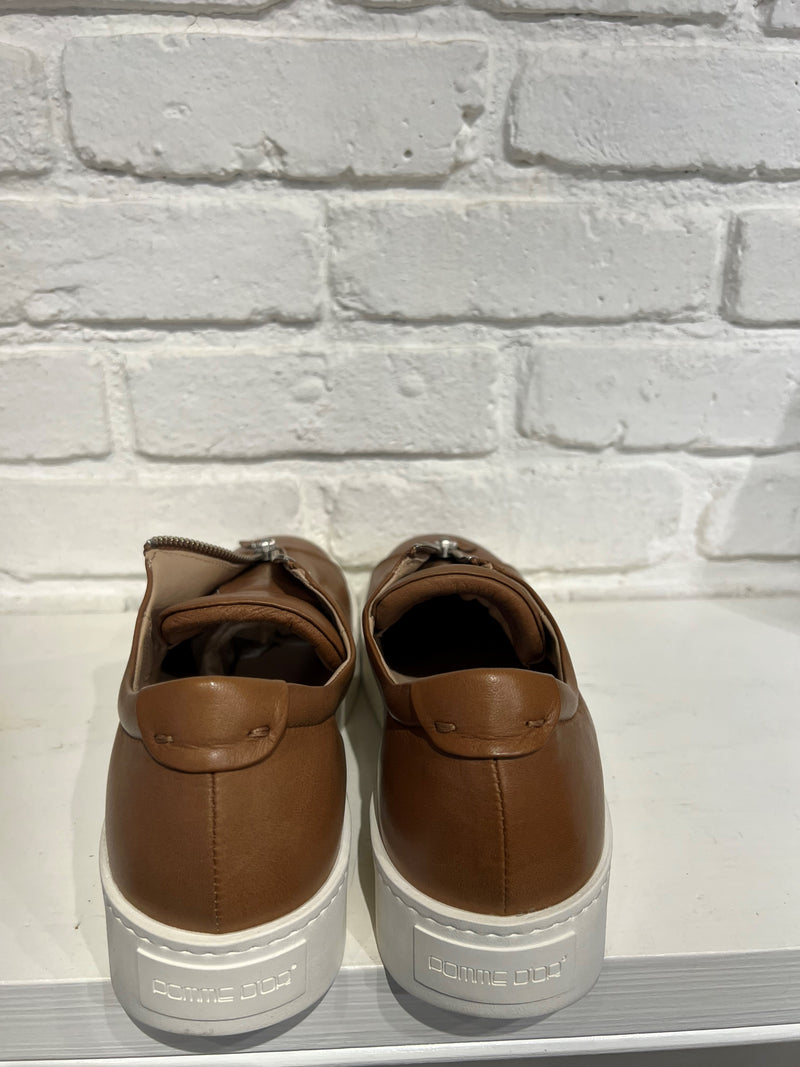 Zipper Sneaker | Toffee