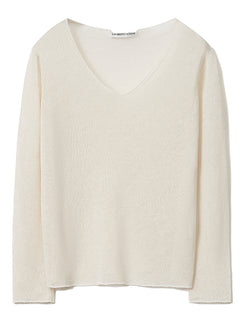 V Neck Pullover | Sand Ice