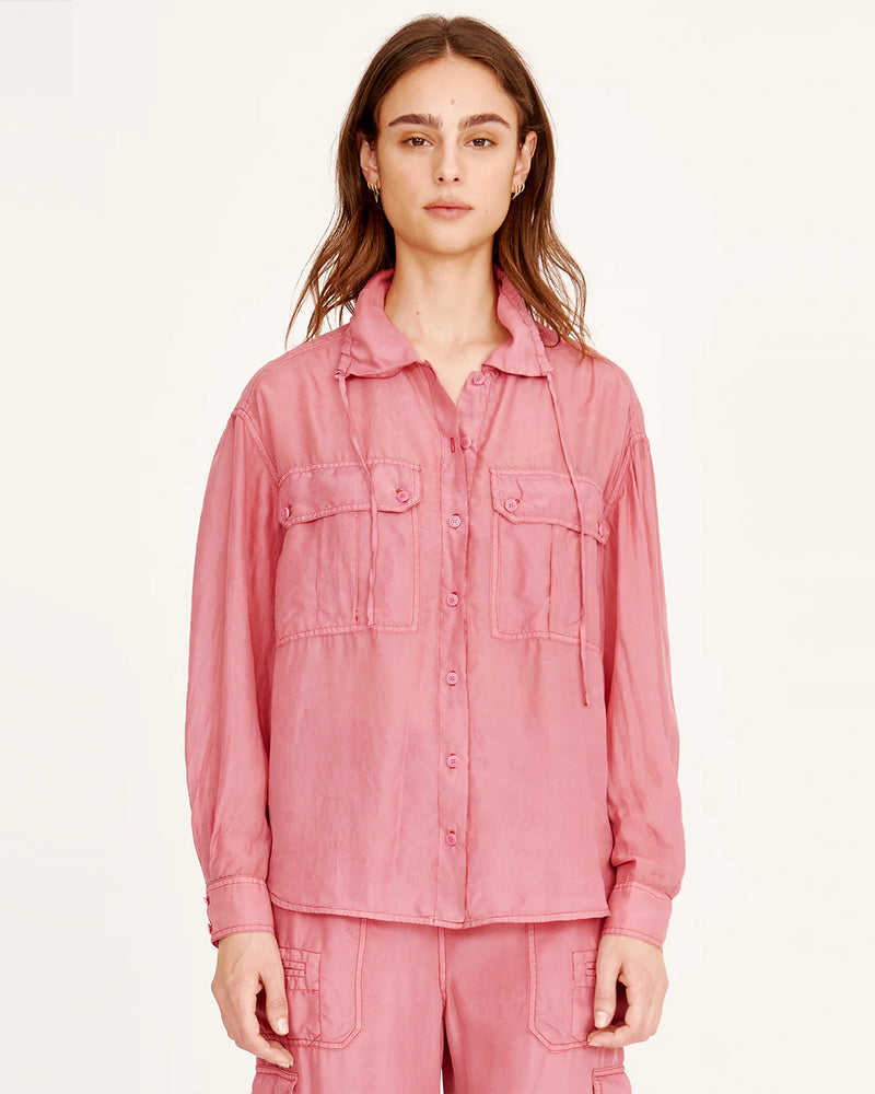 Westwood Shirt Jacket | Raspberry