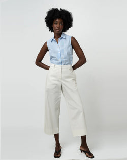 The Simple Pant | White Denim